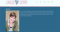 Desktop Screenshot of candiecooper.com